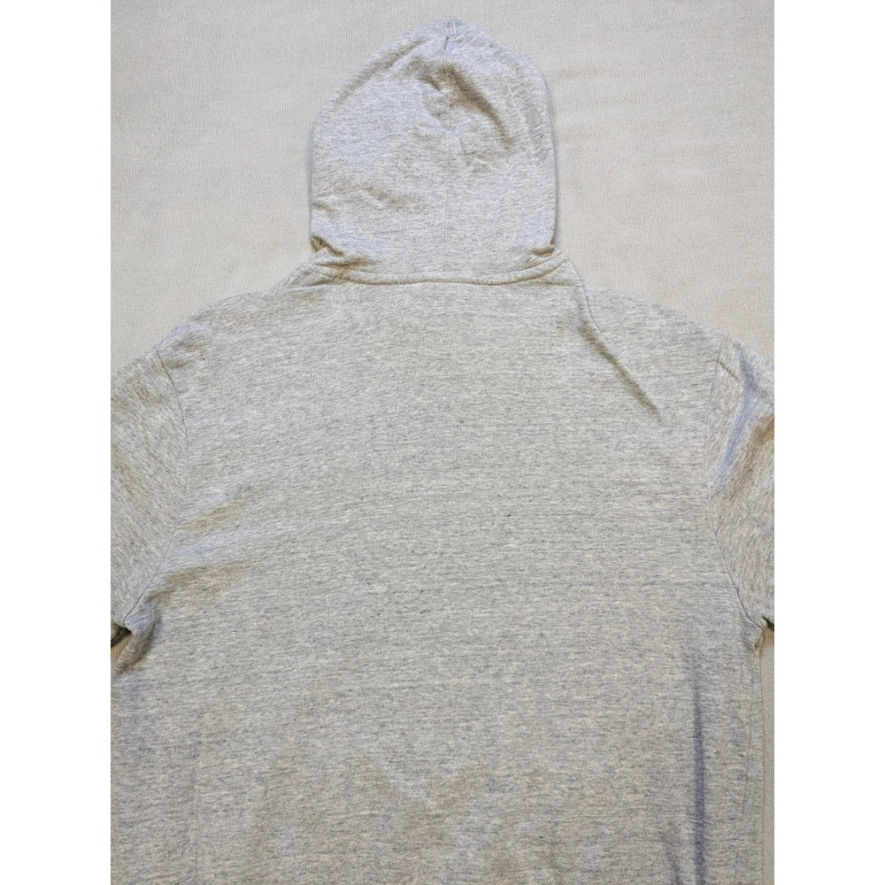 Ohio State Buckeyes Hoodie Mens Medium Gray Mitchell Ness Sweatshirt Football - Picture 10 of 13
